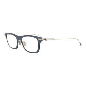 Rimowa Mens Square/Rectangle Blue Silver Transparent Fashion Designer Eyewear